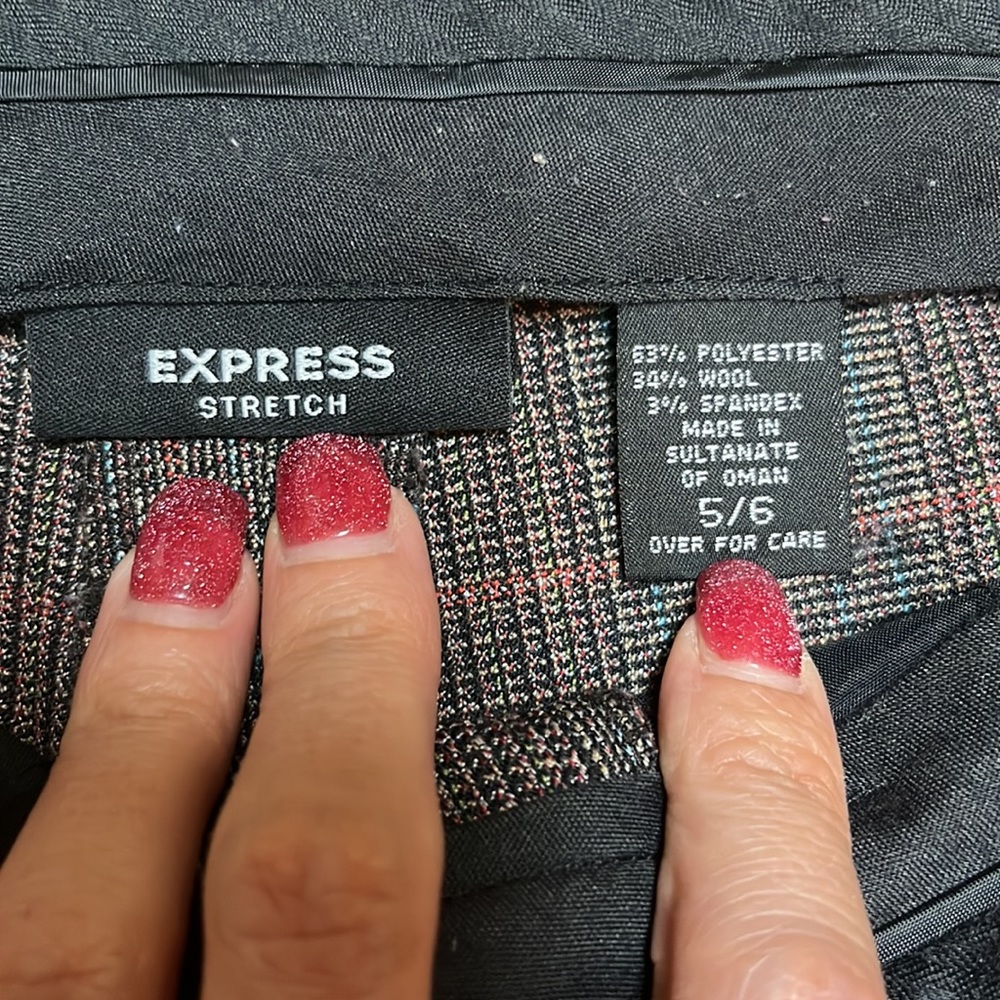EUC Express stretch dressy wide leg pants - Picture 7 of 15